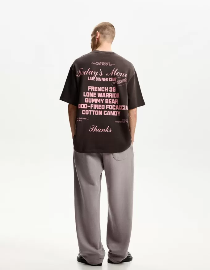 Plush balloon fit pants