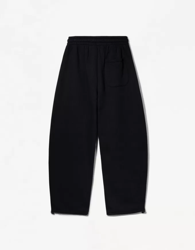 Plush balloon fit pants Plush balloon fit pants