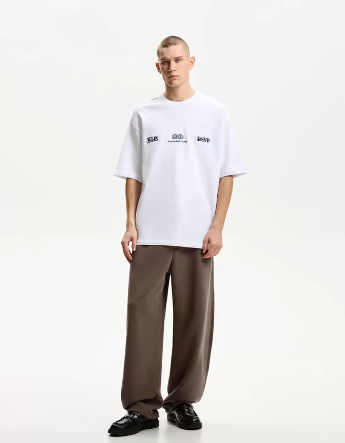 Plush balloon fit pants