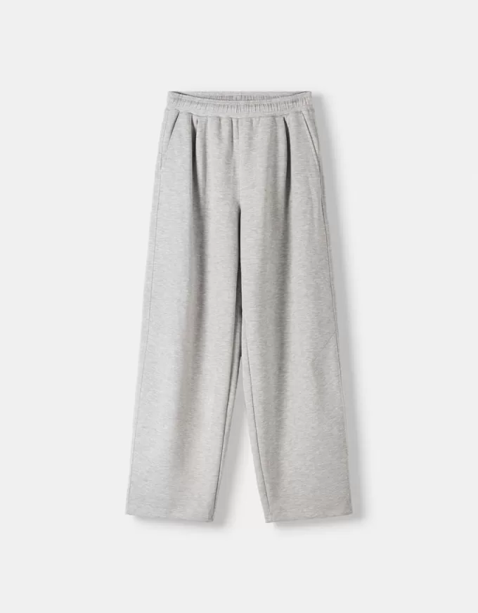 Plush barrel pants with darts Plush barrel pants with darts