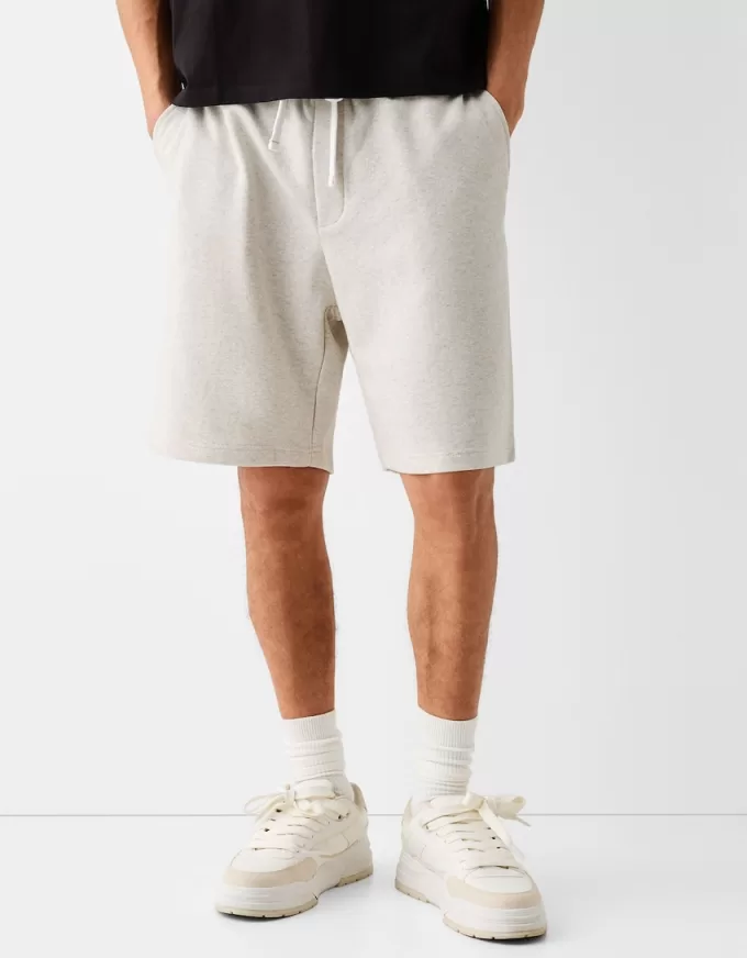 Plush bermuda shorts Plush bermuda shorts