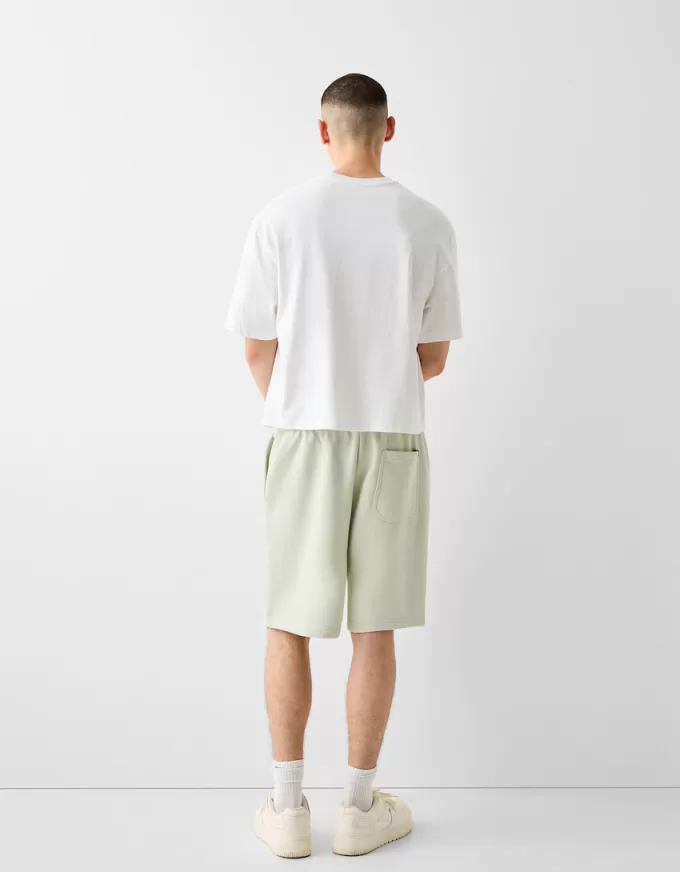 Plush bermuda shorts Plush bermuda shorts