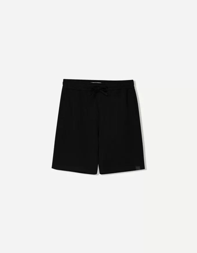 Plush bermuda shorts Plush bermuda shorts