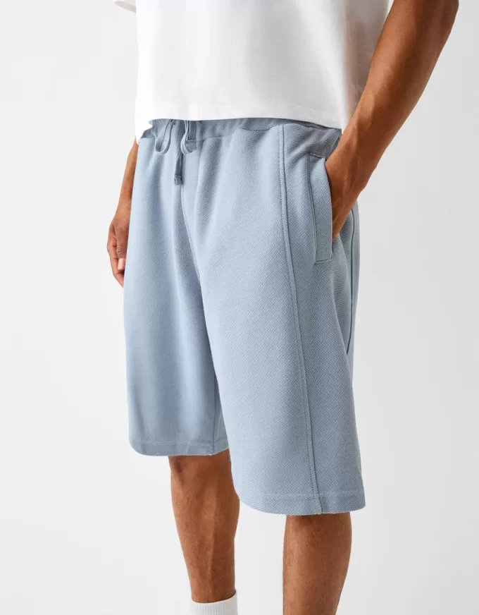Plush bermuda shorts Plush bermuda shorts