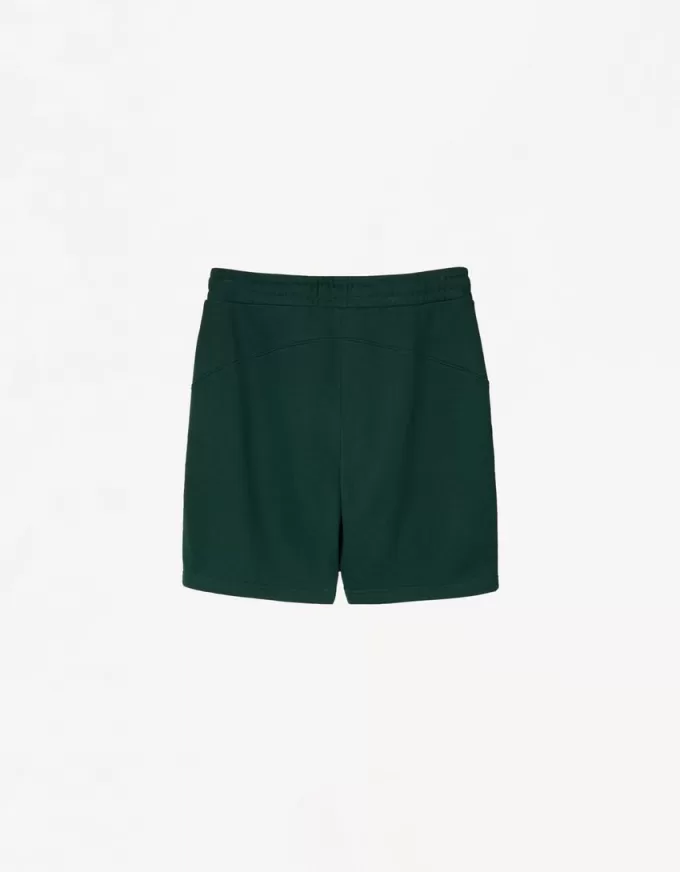 Plush bermuda shorts