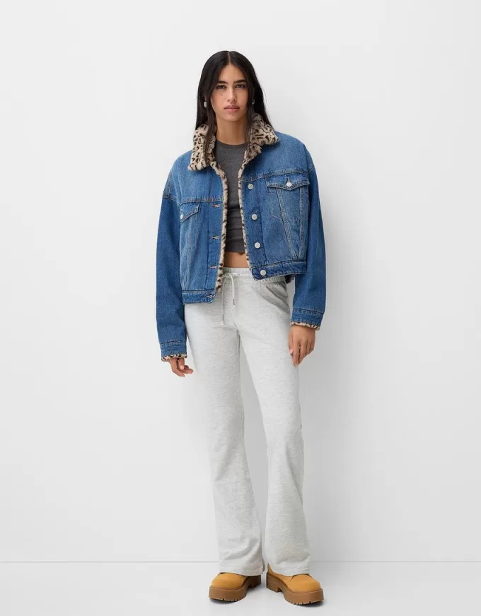 Plush flared pants Plush flared pants