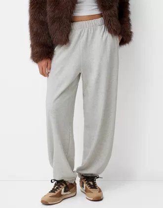 Plush sweatpants