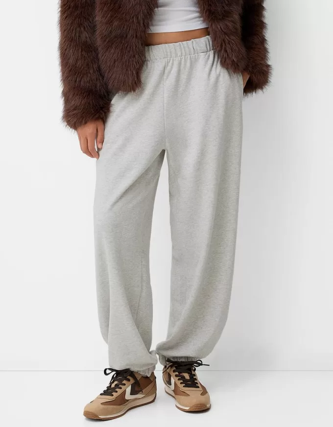 Plush sweatpants