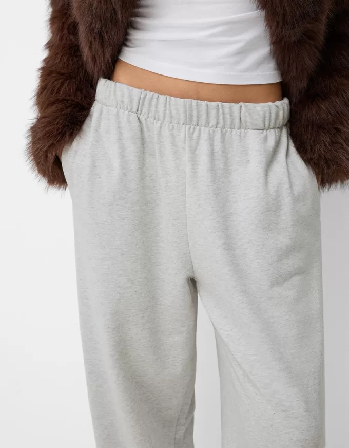 Plush sweatpants