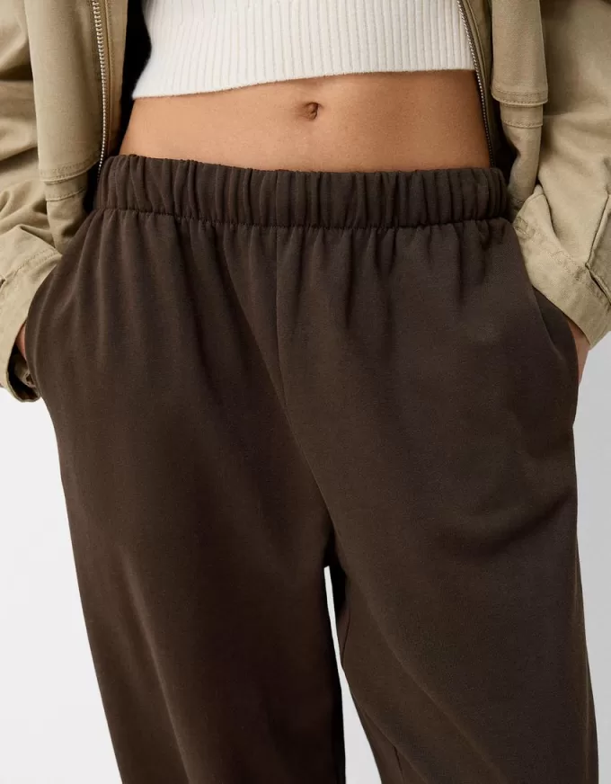 Plush sweatpants