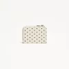 Polka dot coin purse