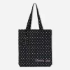 Polka dot tote bag