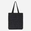 Polka dot tote bag