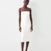 Ponte di Roma midi dress with straps
