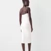Ponte di Roma midi dress with straps