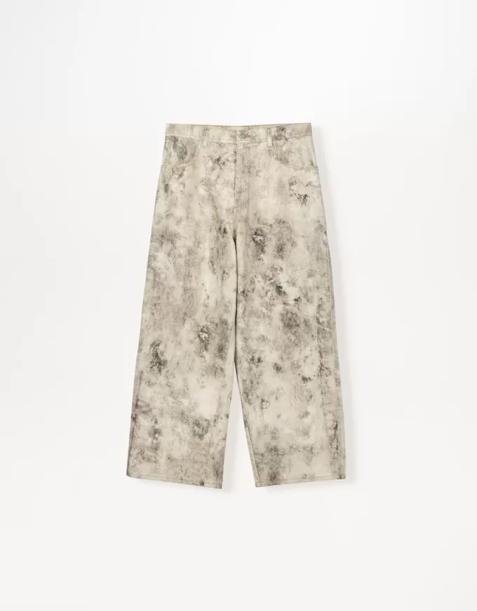 Printed balloon pants