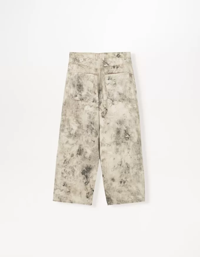 Printed balloon pants