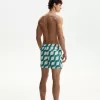 Printed board shorts