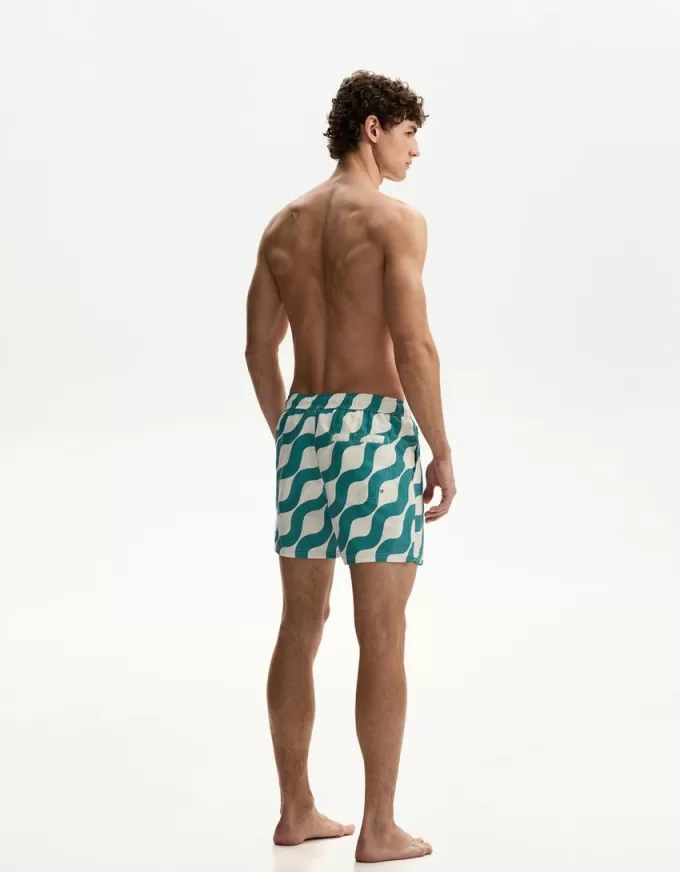Printed board shorts