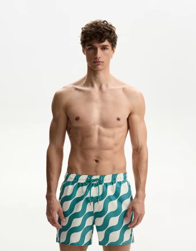 Printed board shorts