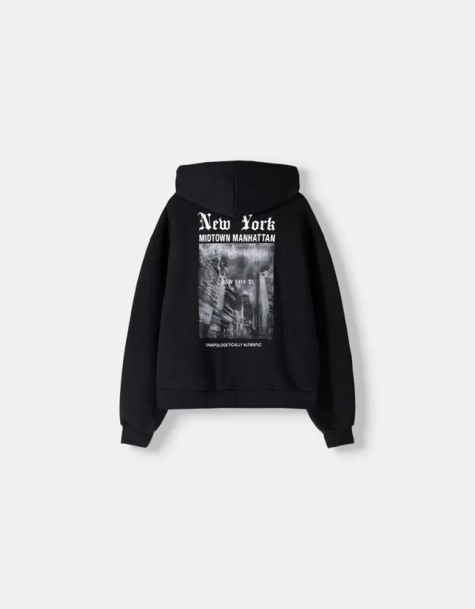 Printed hoodie