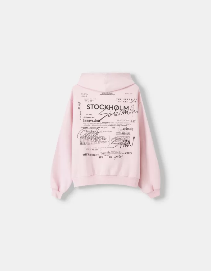 Printed hoodie