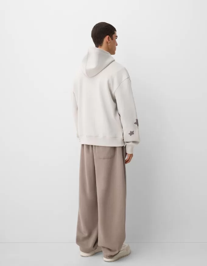 Printed oversize hoodie