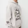 Printed oversize hoodie