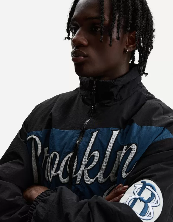 Printed puffer jacket