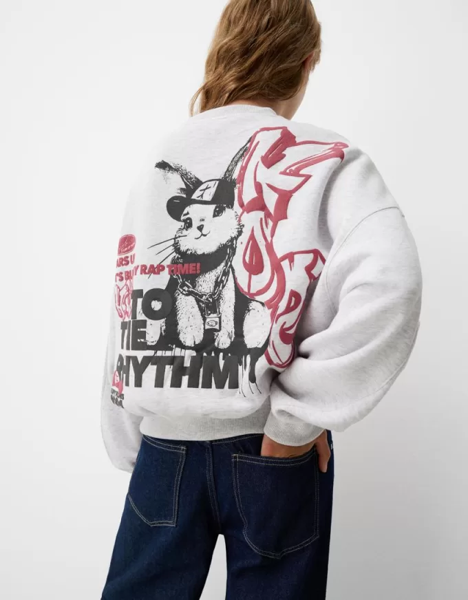 Printed sweatshirt