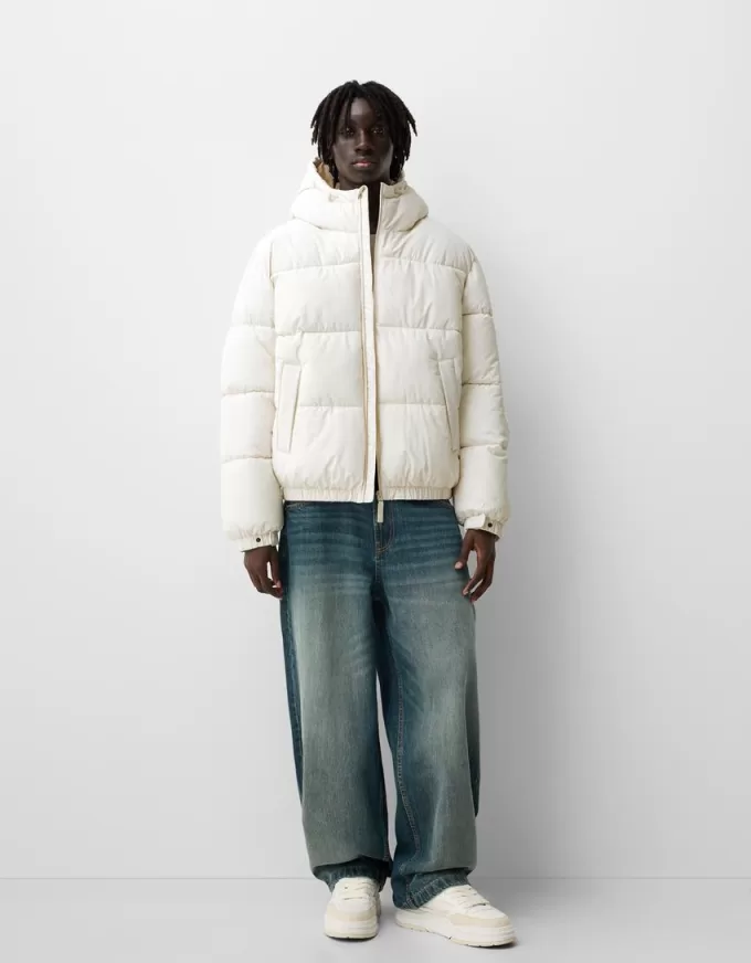 Puffer jacket with hood Puffer jacket with hood