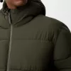 Puffer jacket with hood