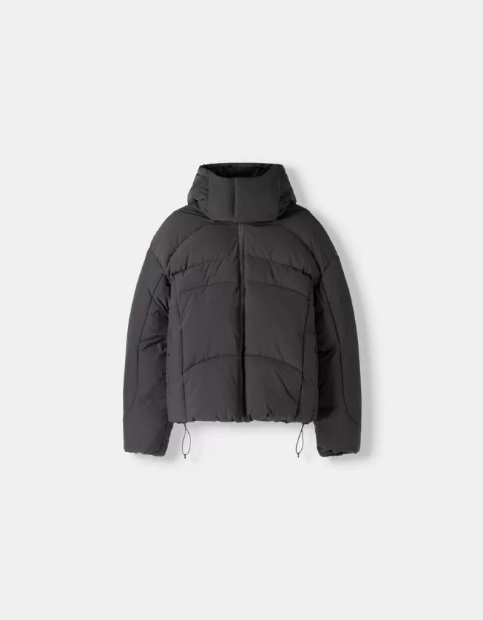 Puffer jacket with hood Puffer jacket with hood