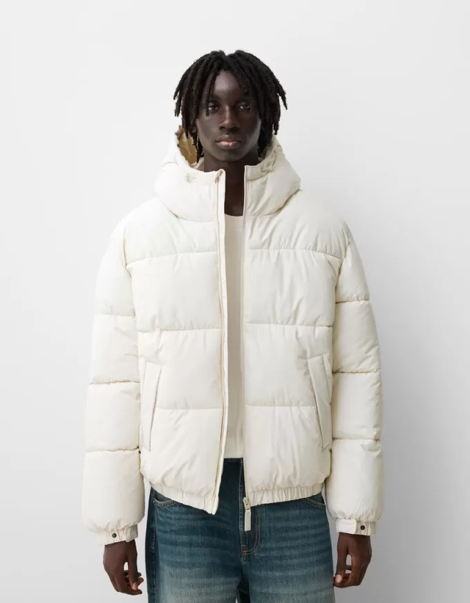 Puffer jacket with hood Puffer jacket with hood
