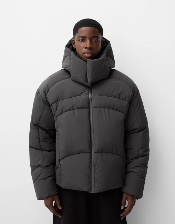 Puffer jacket with hood Puffer jacket with hood