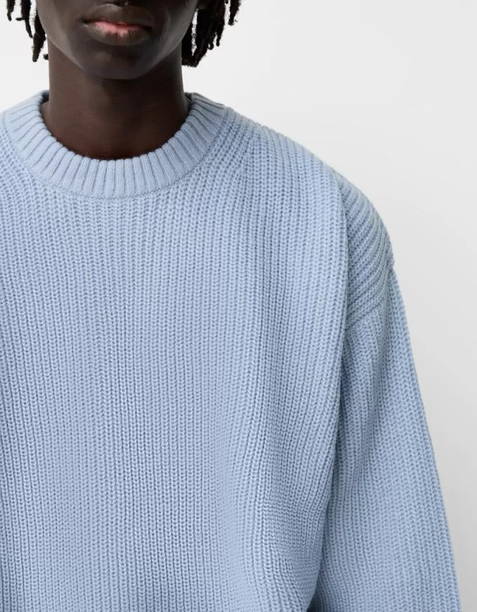 Purl knit sweater Purl knit sweater