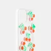 Raised cherry cell phone case