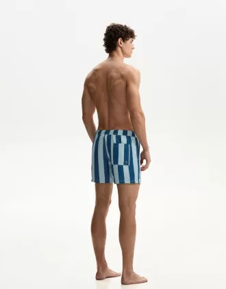 Regular board shorts with print