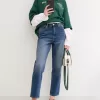 Relaxed fit high-rise mom jeans