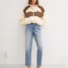 Relaxed fit high-rise mom jeans