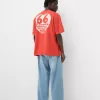 Relaxed fit short sleeve embroidered T-shirt Relaxed fit short sleeve embroidered T-shirt