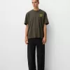 Relaxed fit short sleeve embroidered T-shirt Relaxed fit short sleeve embroidered T-shirt