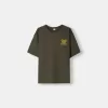 Relaxed fit short sleeve embroidered T-shirt Relaxed fit short sleeve embroidered T-shirt