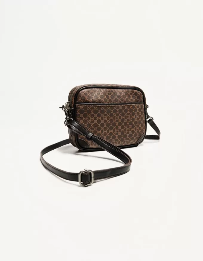 Retro crossbody bag with print Retro crossbody bag with print
