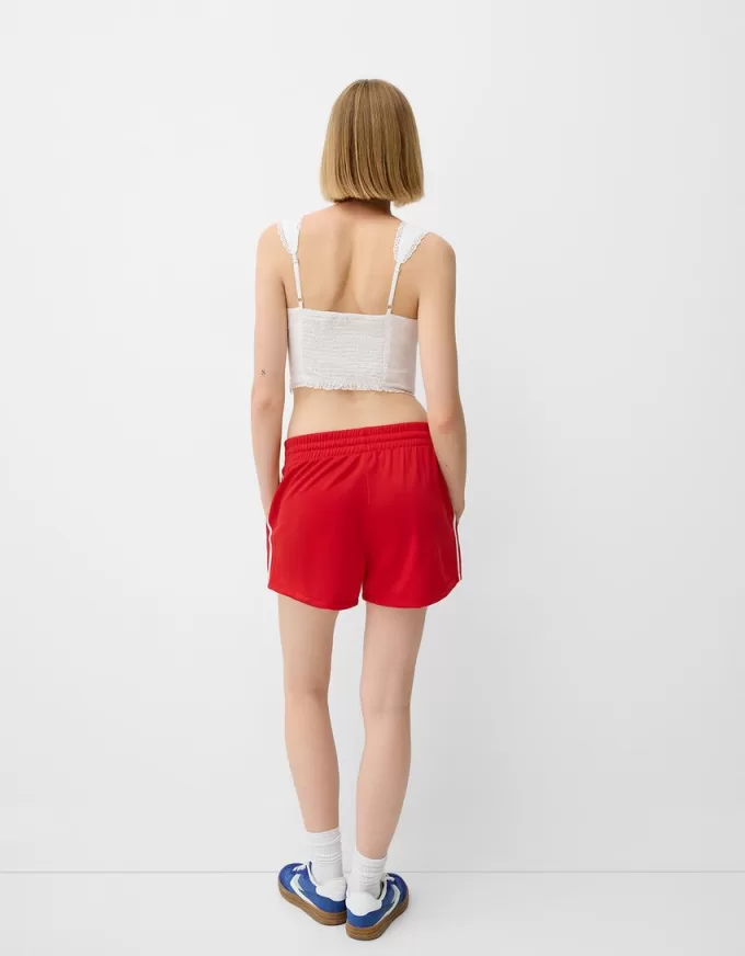 Retro shorts with side stripe Retro shorts with side stripe