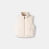 Reversible faux shearling vest