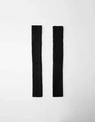 Ribbed leg warmers
