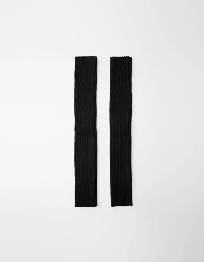 Ribbed leg warmers