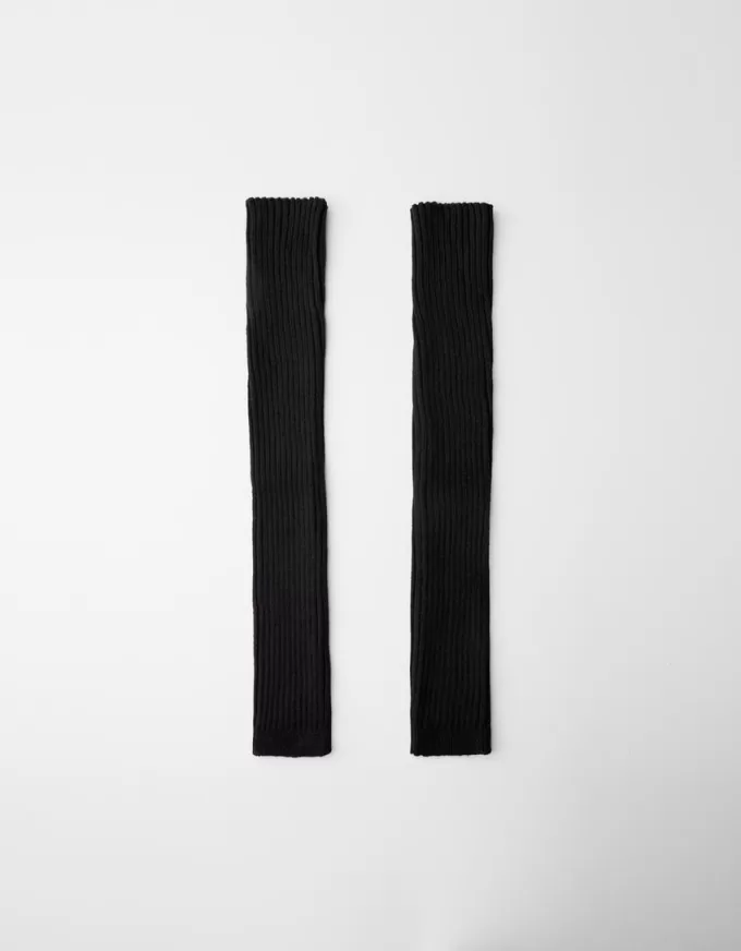 Ribbed leg warmers