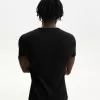 Ribbed short sleeve T-shirt Ribbed short sleeve T-shirt